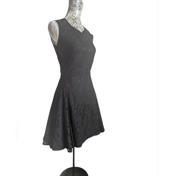 Zac Poison Z Spoke Black Lace Dress - Picture 4 of 13